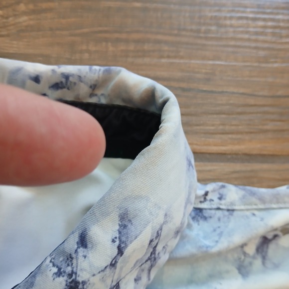 Scales‎ Polo Mens XXL 2XL White AOP Golf Performance Stretch Flex Golf Club Logo - Picture 5 of 13